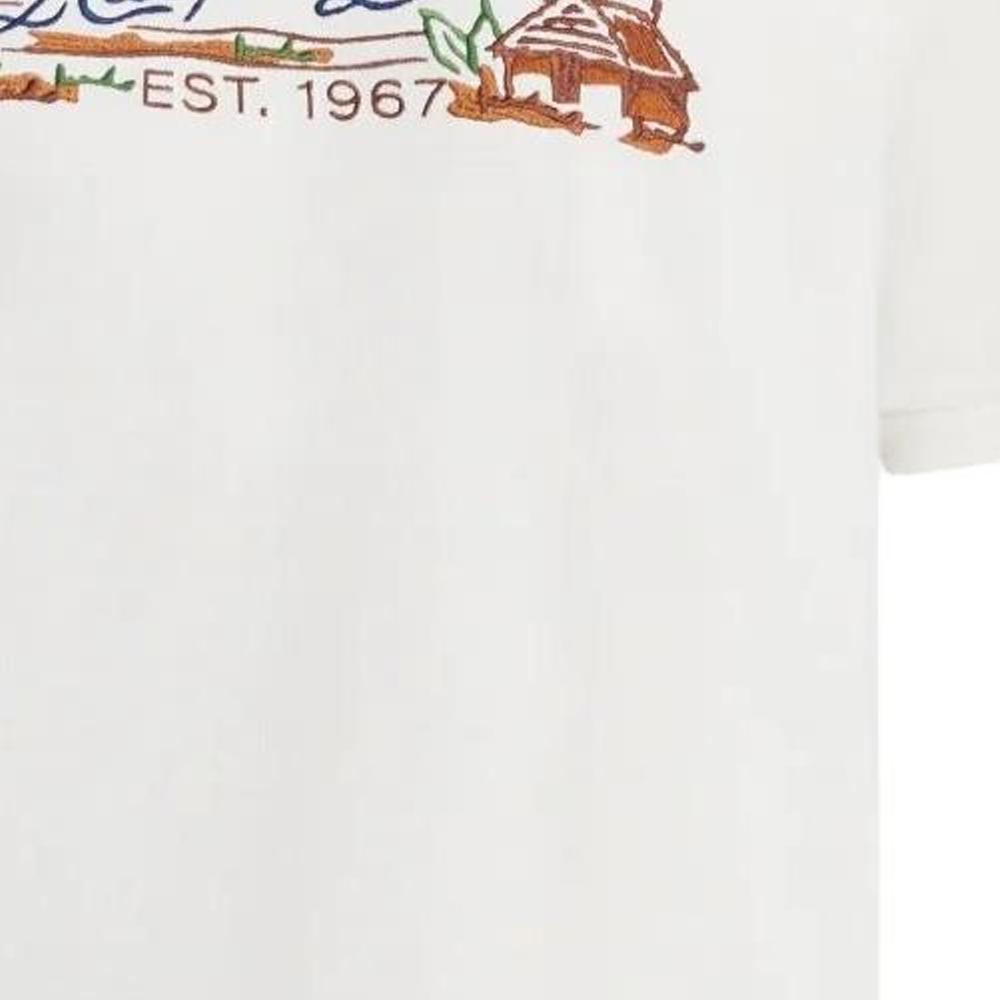 Polo Ralph Lauren Tričko s potiskem, kulatým výstřihem a krátkým rukávem Pánská trička Bílá 710959029-001