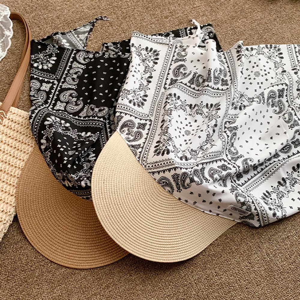 Sweet Loli Headscarf Hat French Retro Baseball Cap Fashion Peaked Cap  Outdoor Seaside Vacation