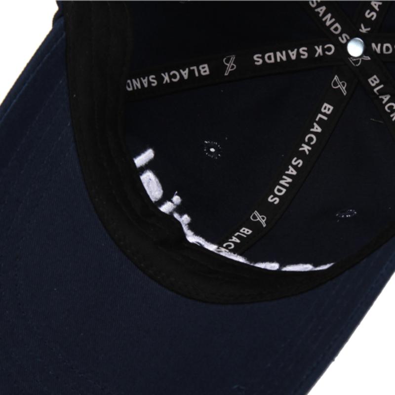 BLACK SANDS Essential Simple Embroidered Ball Cap_Navy