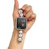 Compatible Bands for Apple S11, iWatch 109876SE, Huawei GT6, Xiaomi 9PRO - Round Bean Drip Glue, Small Flower Design