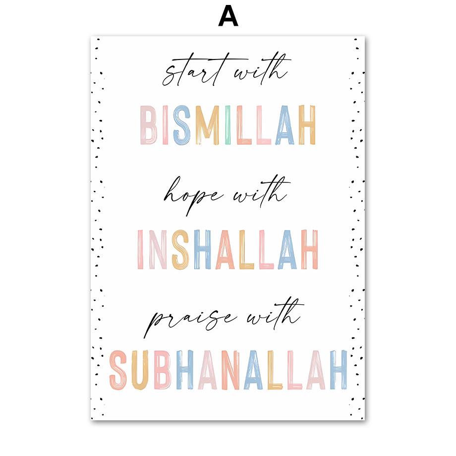 Mountain Sun Rainbow Quots Nursery Wall Art Canvas Painting Nordic Pink Posters And Prints Pictures Baby Kids Room Bedroom Decor