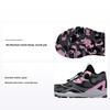 LiNing Youth  Shock Absorption Rebound Mid-Top Outdoor Functional Shoes Kids Shoes Black Gray Pink YKES010-4