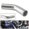 Universal 45 Degree 57-80mm 2.25"-3.15 inch Aluminum Intercooler Intake Pipe Piping Tube hose