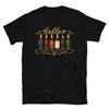 Weller Taste The Rainbow Bourbon Whiskey Graphic T-Shirt Men's Black Tee Gift