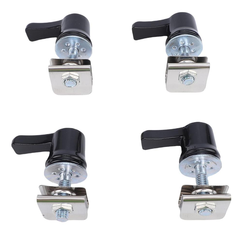 Saddlebag Lever Lock Fastener Bolt Nut Mounting Hardware Theft Deterrent Lever Locks Mounting Hardware Screws