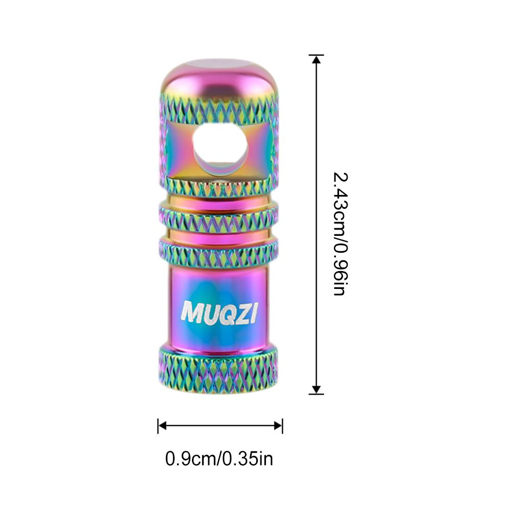 2Pcs Bicycle  Valve Caps Bike  Valve Stem Caps Bike  Valve Tube Tyre Gas Nozzle Cover for MTB Road Bicycle