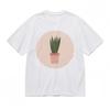 Heren Zacht Ademend Alle Seizoenen Klassiek T-shirt Heren Dames T-shirts Top Minimalistisch Potplant Top USA