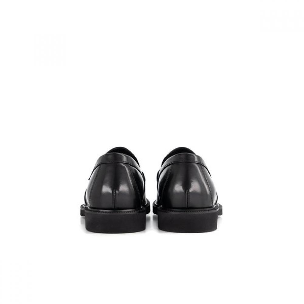 DakS Men S Comfort Penny Loafer Black dmm513kS10