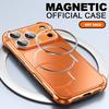 Magnetic Phone Case For iPhone 17 13 14 15 16 Pro Max Air Magsafe Official Big Windows Shockproof Protector Cover