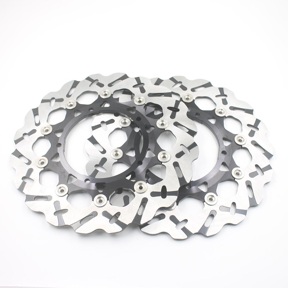 

320mm Front Brake Disc Rotors for YZF-R1 2004-2006 2016-2022 V-MAX 1700 FZ1-N FAZER FZ1-S FAZER YZF-R6 2017-2022 чёрный