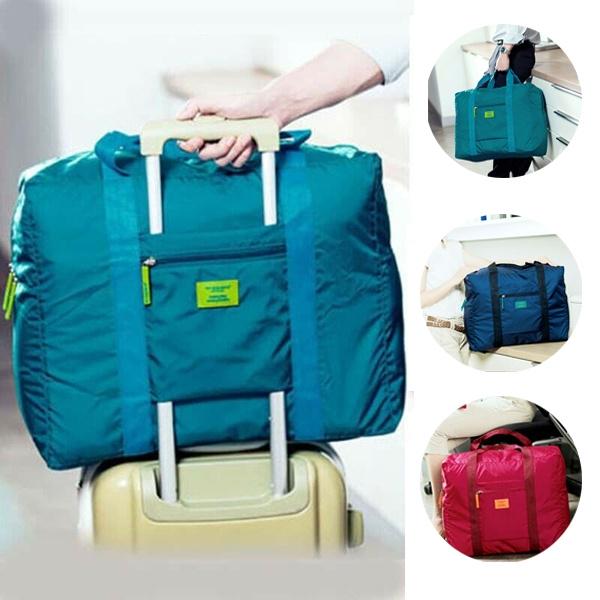 

Портативный складной багаж багажа хранения Carry-On Duffle мешок