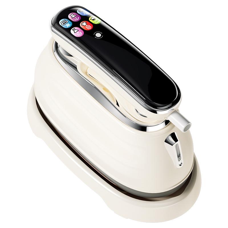 Nouveau Défroisseur à Vapeur Manuel, 6 Réglages Intelligents avec Écran LCD, Fer à Repasser Portable, Anti-Plis Rapide pour la Maison et le Voyage