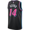 Nike X NBA Miami Heat FW25 Tyler Herro Basketballtrikot Herren HM5987-014