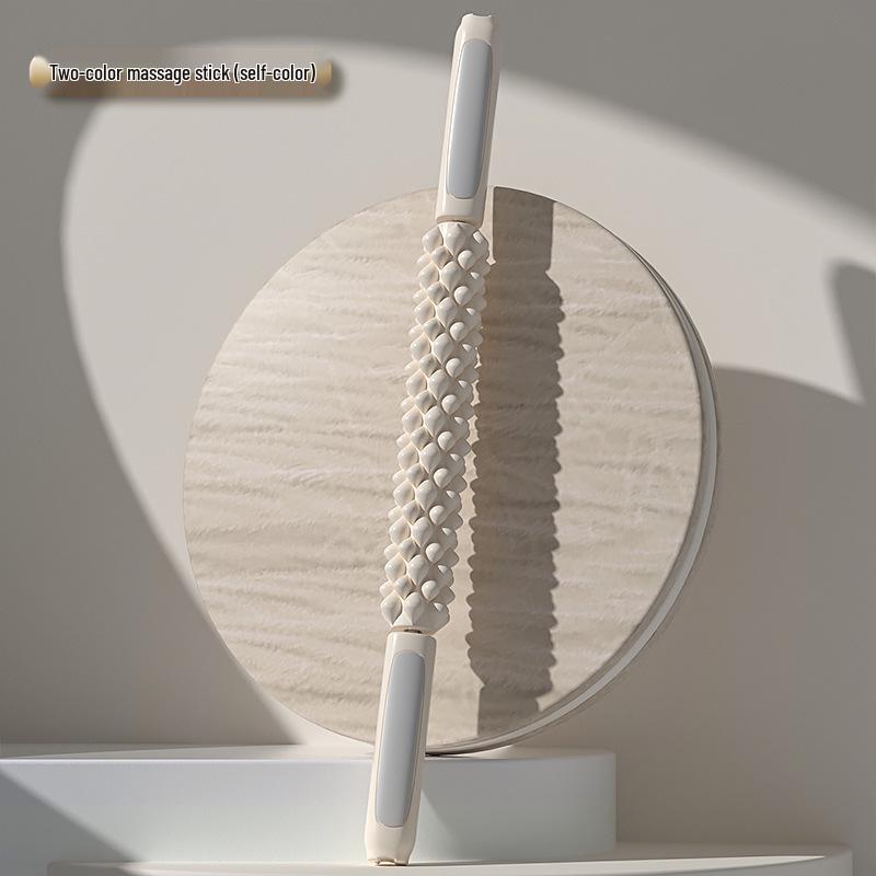 Professional Foam Roller for Muscle Relaxation and Leg Slimming - Wolf Tooth Massage Roller for Yoga and Fitness