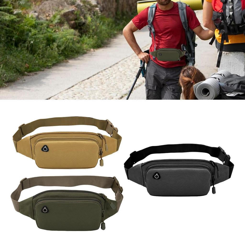 Sports Fanny Pack Phone Holder Daypack Water Resistant for Men Women Waist Pouch for Sports Workout Gym Traveling Hiking
