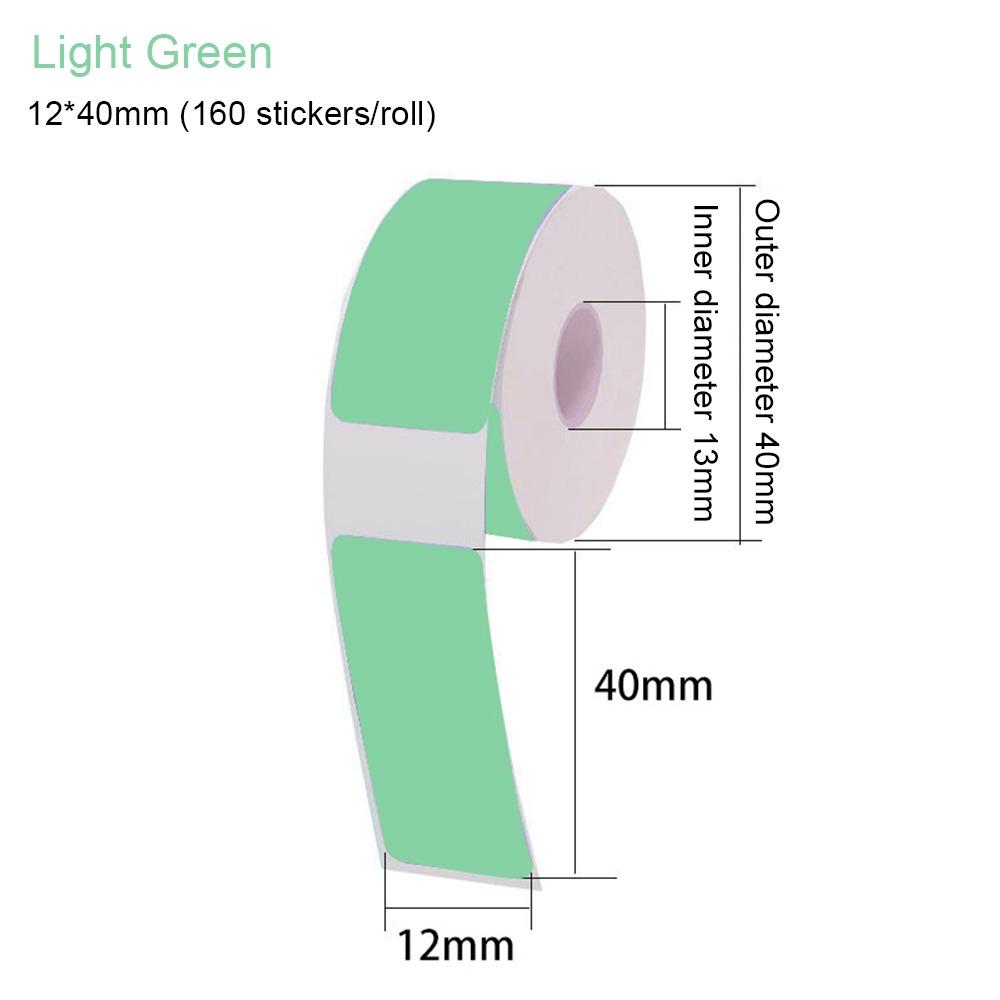 Back Adhesive Thermal Sensitive Paper Tags for P15/P12/P11/D30/D32/D35/Q30 Switch Sticker