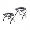 30cm/38cm Shower Chair Heavy Duty Stainless Steel Toilet Chair Seat Household Portable Elderly Toilet Seat