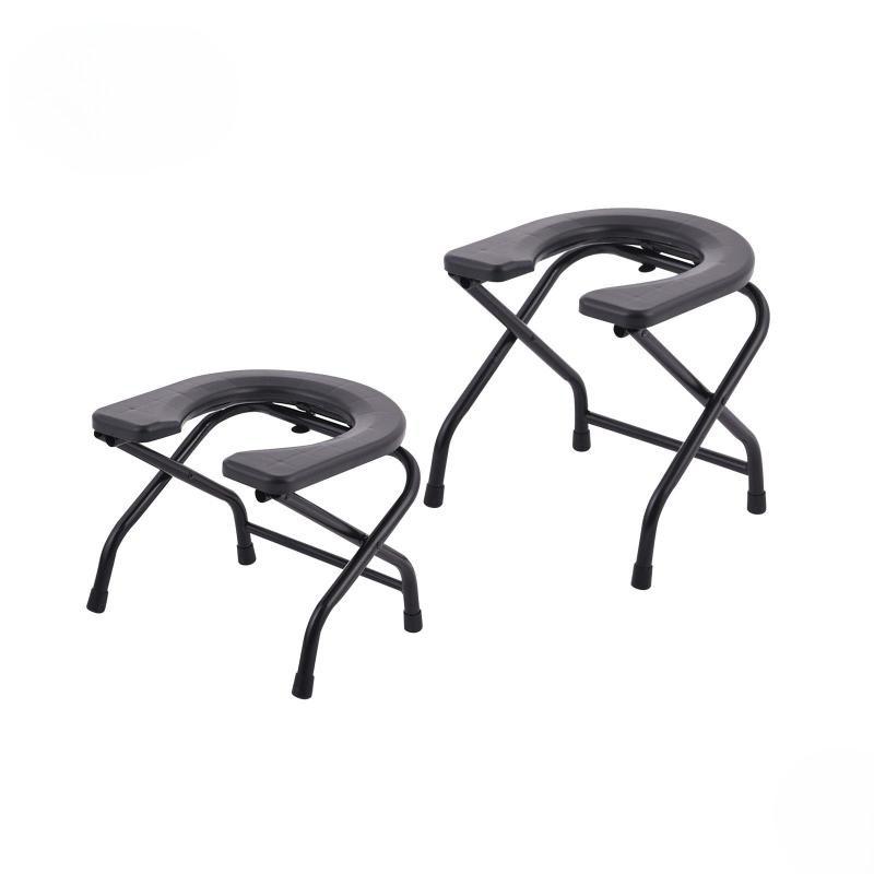 30cm/38cm Shower Chair Heavy Duty Stainless Steel Toilet Chair Seat Household Portable Elderly Toilet Seat