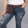 Noora Leather Handmade Blyana Utility Belt Waist Bag, Adjustable Strap