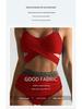 2023 European & American Women's Sexy Criss-Cross Backless Bikini Swimsuit