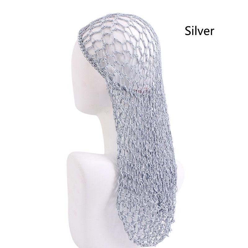 Women Hand Crochet Hair Woven Hair Net Hair Cap Night Sleep Cap Wig Protective