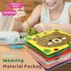 DIY Embroidery Doll Set for Kids, Cartoon Animal Sewing Craft Kit, Educational Wool Sewing Patterns, Creative Crafting Activity