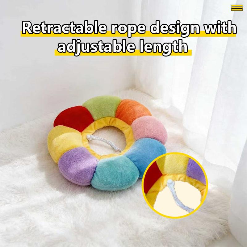 Adjustable Anti-Lick Collar for Dogs & Cats, Soft & Comfortable Elizabethan Collar, Scratch-proof Bite-proof Anti-slip Pet Cone