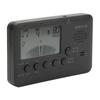 Dulcimer Tuner 3 In 1 Metronome Tuner Tone Generator Music Instrument Tool with LCD Display MT520Y Black