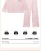 Women's Thin Ice Silk Pajamas - Spring/Autumn, Long Sleeve, Classy, Versatile for Home or Outdoor Wear, Includes Adorable Puppy Pattern.
