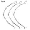 Accessories Chain 25*1.5cm 3 Pcs 3 X Handle Chain Lift Chain Replacement Stainless Steel Toilet Toilet Flapper