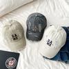 Letter Embroidered Stitching Baseball Hat For Men Women Solid Color Plain Color Vintage Adjustable Sunscreen Peaked Cap Unisex Casual Duckbill Hat