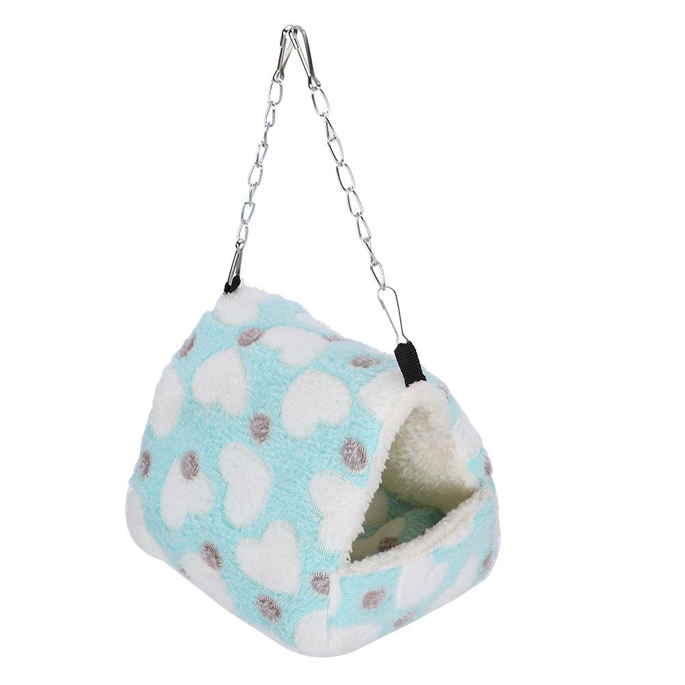 Hamster Schlafsack Haustier Hängend Niedlich Schlafzimmer Herzförmig Schloss Hängematte Schwamm PlüschM