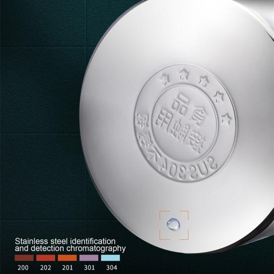 1 Set Fryer Multifunctional Mini Pot Good Heat Conductivity Stainless Steel Oil-saving Home Fryer Cooking Utensils