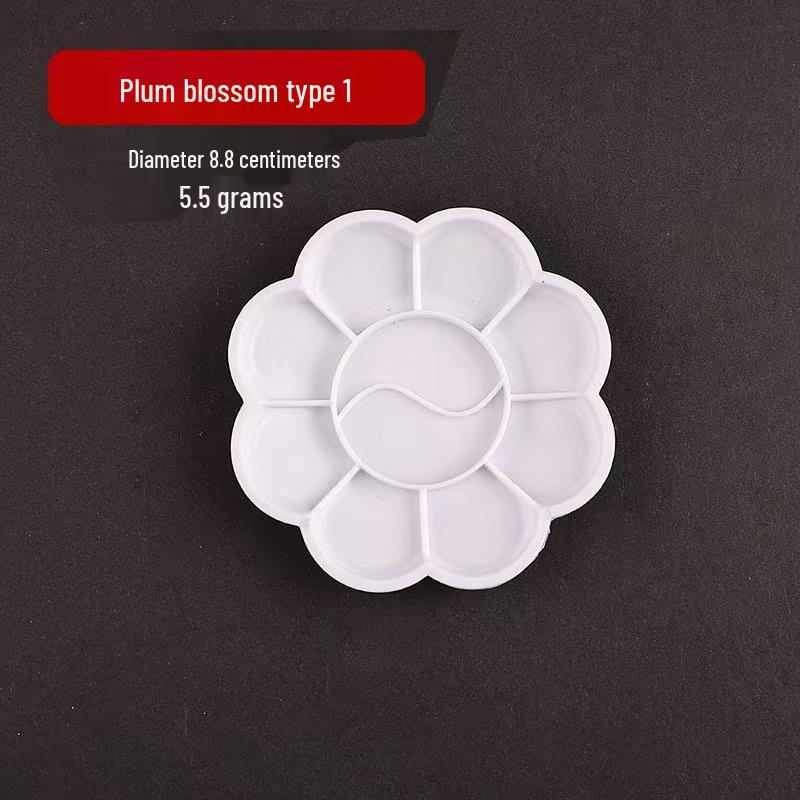 Ceramic Butterfly Ink Palette for Chinese Painting – Multi-functional, Anti-fall, Imitation Porcelain, Ideal for Students