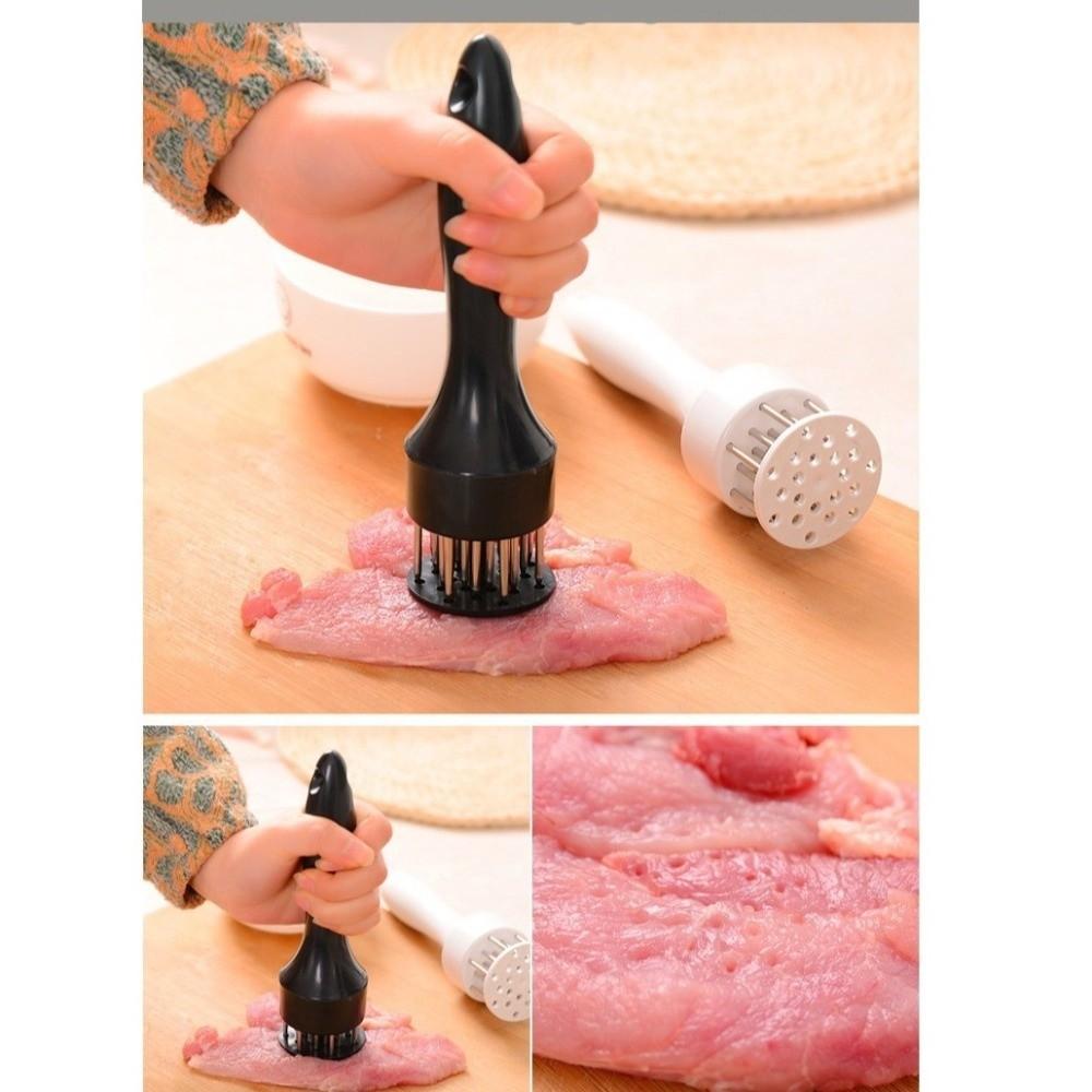 Professional Handheld Loose Meat Needle Practical Multi-Purpose Meat Hammer Heavy Duty Tenderizer Hammer Food Preparation
