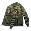 Trendy Brand Men's Spring and Autumn New Bomber Jacket Men's Loose and Versatile