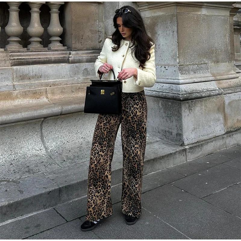 Осенний элегантный твидовый пиджак женский винтажный шерстяной однобортный с круглым — фото 9