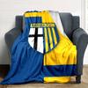 Parma F.C Druck Flanelldecke Hohe Qualität Warm Gemütlich Decke für Alle Jahreszeiten Perfekt für Geschenke Heimdekoration