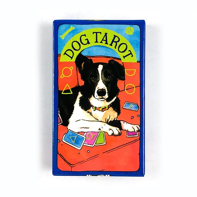 New Dog Tarot Deck A 78 Pcs Exquisite Cards Mystical Artwork, Durable & Portable, Perfect For Spiritual Guidance & Collectors