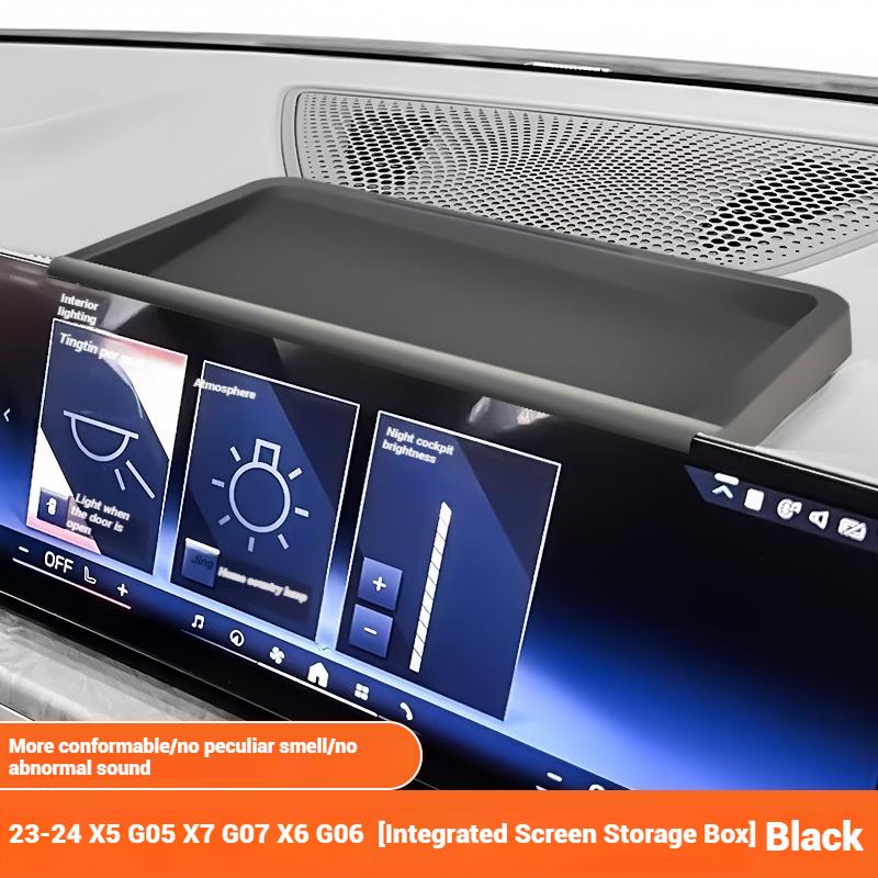 

Для BMW X5 G05/ X6 G06/ X7 G07 2019-2025 X6 G06 2020-2025 Органайзер для хранения на центральной консоли, лоток на приборную панель, аксессуары для интерьера