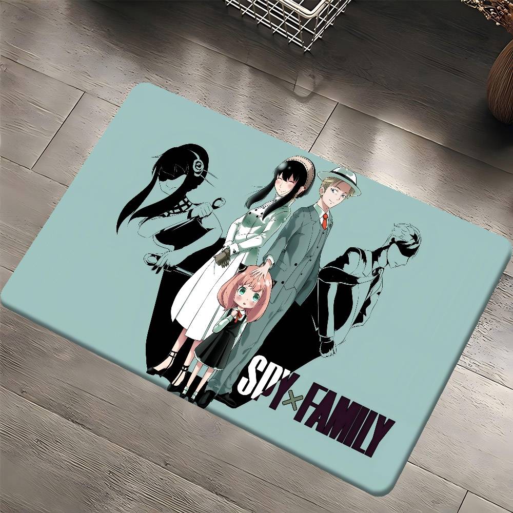 S-Spy X F-Family Floor Mat Cheaper Anti-slip Modern Living Room Balcony Printed Bedside Mats
