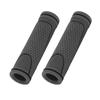 One Pair Bike Handle Grips Ergonomic Anti Slip Universal Rubber Shock Absorption Bike Grips Replacement for Mountain