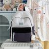Contrast Color Backpack Junior High School Student Schoolbag Women's Lightweight Backpack