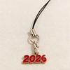 2026 Year Lanyard, Retro-Style Multi-Color Phone Charm, Portable Anti-Loss Lanyard, New Year Commemorative Decorative Item