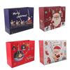 4Pcs Christmas Gift Bags Gift Packing Tote Bags Thick Gift Wrapping Bags Festive Xmas Elements Gift Bags