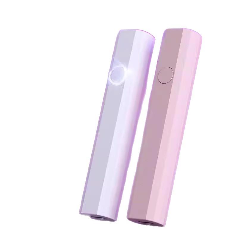 Newcomer Exclusive: Quick-Dry Handheld Nail Lamp with 0.01 Free Shipping - Easy One-Step Phototherapy.