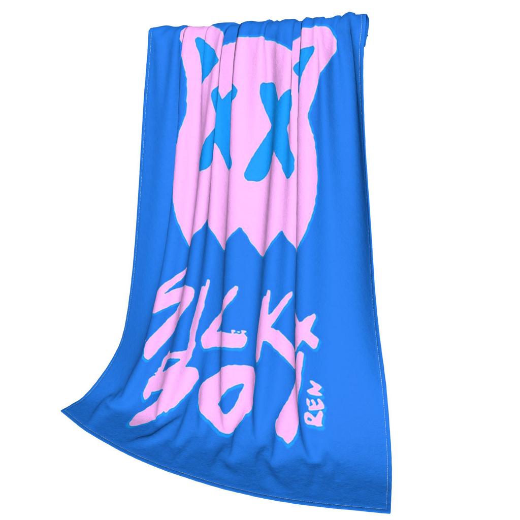 Sick Boi Ren Pink Blue Bold Blanket Warm Flannel Sofa Throw Blanket for Couch Bedding Outdoor Throws Bedspread Quilt