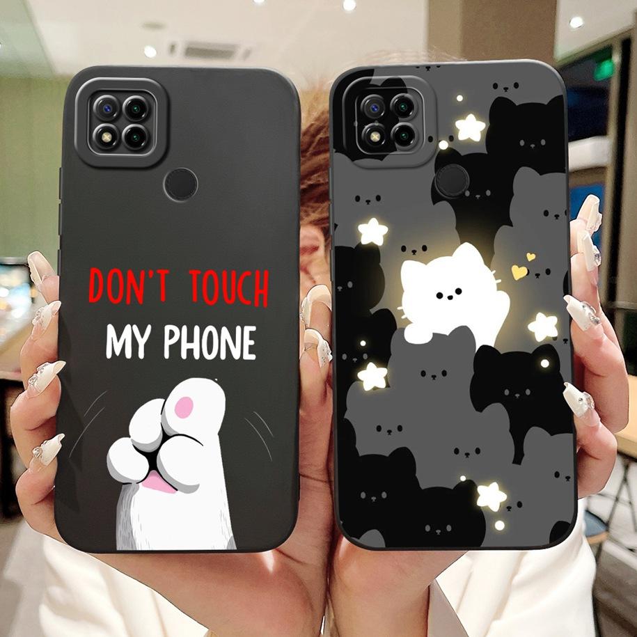 For Xiaomi Redmi 9C NFC Case For Redmi 10A Sport Cover Fashion Flower Fundas For Redmi 9 Activ 9C Anti-Drop Soft Silicone Bumper
