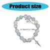 Elastic Rope Bracelet Fashion Bead Wristband Crystal Elastic Bracelet Showcases Individuality for Fashionable Adults