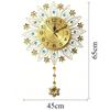 Modern Wall Clock Luxury Decorative Wall Watch Silent Aesthetic Pendulum Clock Minimalist Elegant Living Room Watches Home Decor